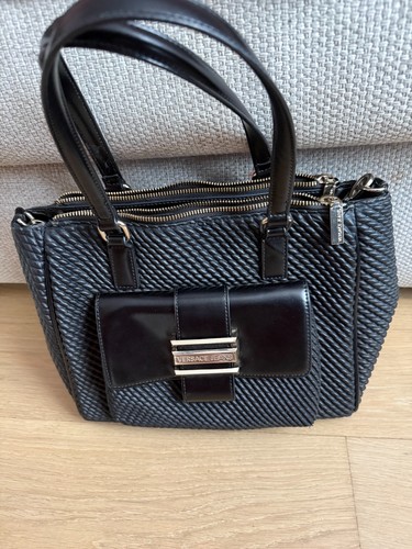 Sac main noir versace - noir,