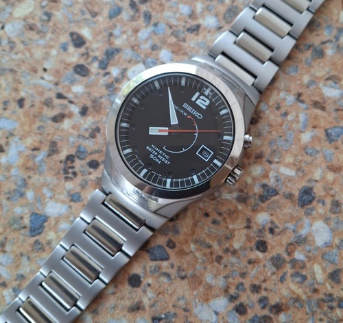 Seiko quartz kinetic 5m42 0g70 - kinetic,