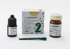 5 x mini pack de ciment réparateur ionomère de verre GC Fuji longue durée