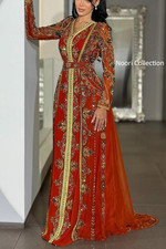 Luxury Red & Gold Moroccan