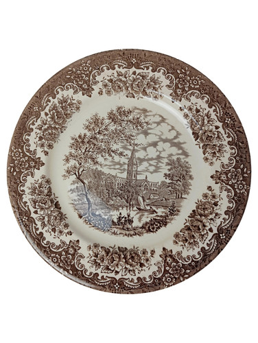 English ironstone assiette - english,