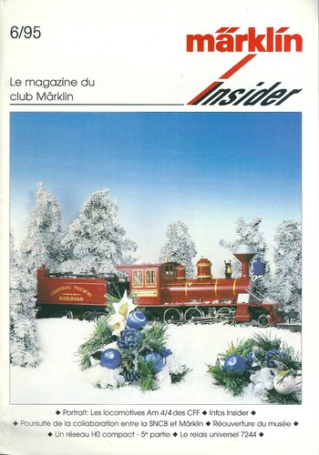 Märklin insider 6 1995 - märklin,
