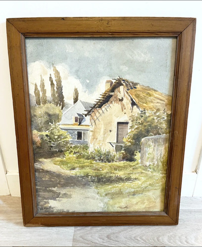 Tableau aquarelle paysage