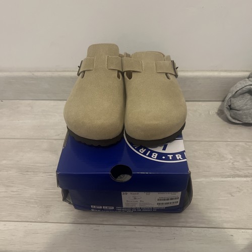 Birkenstock boston beige - birkenstock,
