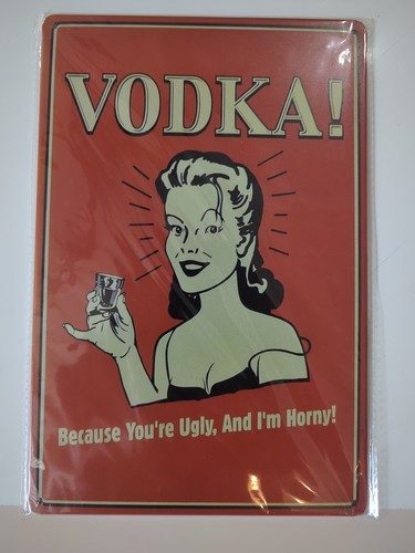 Vintage retro tin sign - retro,