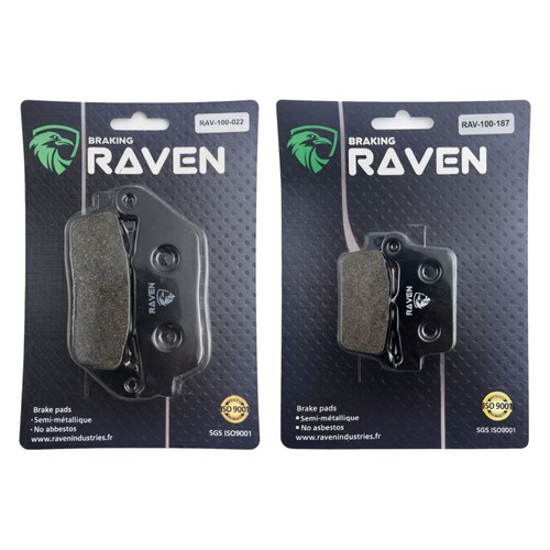 Kit plaquettes frein avant - plaquettes,