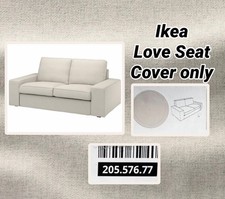 Ikea KIVIK ONLY Cover for 2-Seat Loveseat Gunnared beige 205.576.77 - NEW