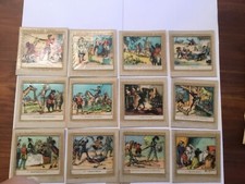 MAGIC LANTERN, PLATES, photographic light projection view 12 plates