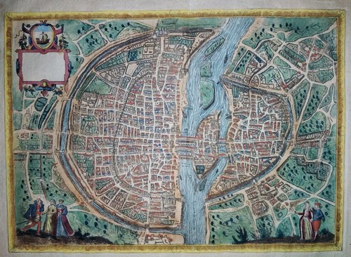 Carte plan paris - carte,