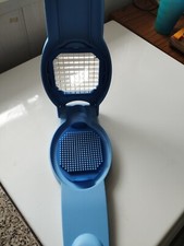 tupperware coupe chef coupe frite petite lame rare bleu