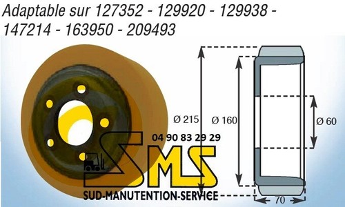 Swe 120 roue motrice 215 - motrice,