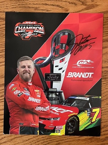 Autographed justin allgaier - autographed,