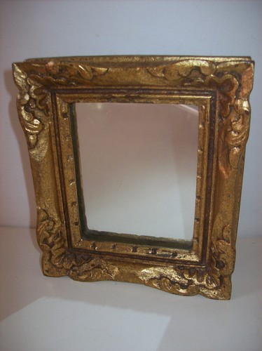 Ancien petit miroir cadre