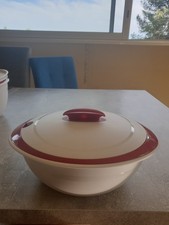 iso duo 3.5 l tupperware blanc/rose