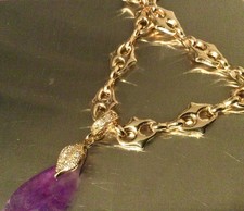 Gros Collier 52cm Chaîne