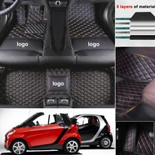 Fit For Smart Fortwo Forfour 2008-2020 Custom Car Floor Mats Waterproof Carpets