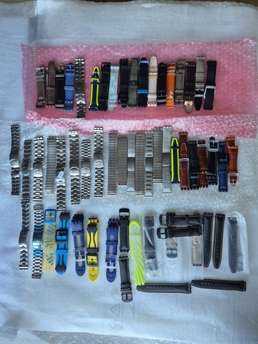 Lot bracelets pour swatch - 54,