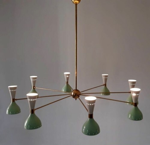 énorme italien lustre style - italien,