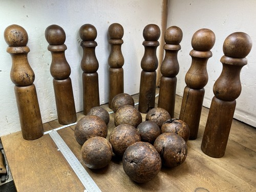 Ancien jeu quilles - jeu, et
