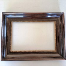 CADRE ANCIEN BOIS MASSIF PEINT