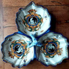 Ancien plat mendiant serviteur