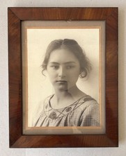 Cadre Photo Antique Acajou