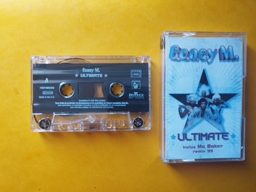 Cassette audio tape boney m - tape,