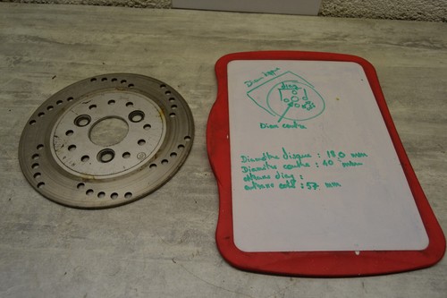 Disque frein 180mm dax - disque, de