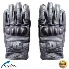 Gants De Moto Biker En Cuir De