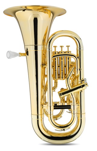 Euphonium plastique doré - euphonium,
