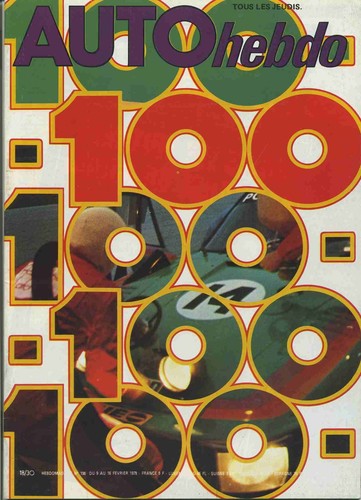 Auto hebdo 100 - hebdo, n°100
