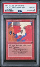 KOBOLD DRILL SERGEANT Legends PSA 8 MTG [Nostalgium]