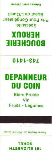 Depanneur coin boucherie - depanneur,