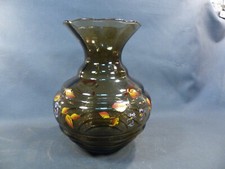 Ancien gros vase en verre et