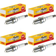 4X NGK Bougie Bougies Nickel