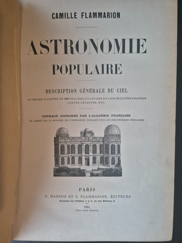 Flammarion astronomie - flammarion,