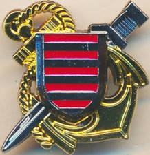 Commando DE PENFENTENYO, type 2, 34 mm, attache type PIN’S, G.L.F. (11049)