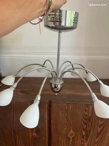 Lustre chrome vintage