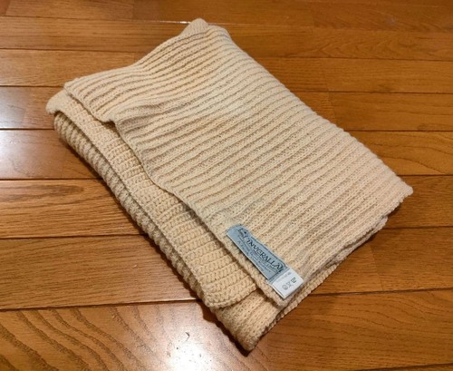 Inverallan beige wool scarf - wool,