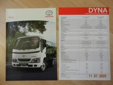 Catalogue TOYOTA Dyna juillet