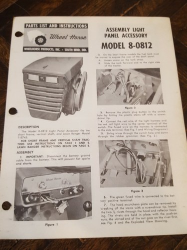 Wheel horse tractor original - wheel,