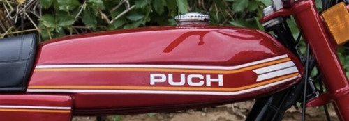 Puch magnum moped red - ii,