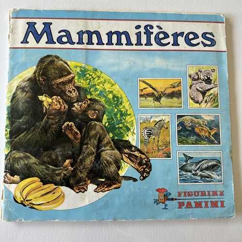 Album panini mammifères - album,