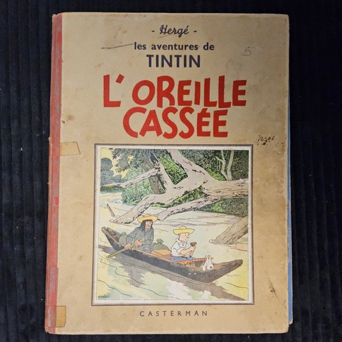 Tintin oreille cassée - tintin,