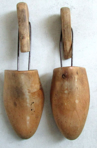 Paire anciens embauchoirs - paire, en