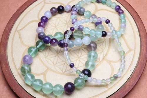 Bracelet fluorite - bracelet,