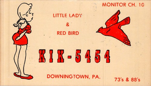 Unused 1970s radio qsl - 1970s,