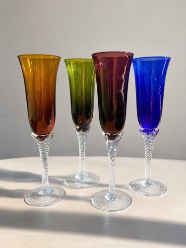 Flûtes champagne verre - À, en