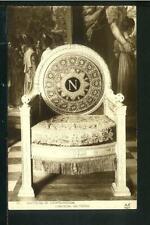Postcard - Chateau de la Malmaison - Fauteuil du Trone