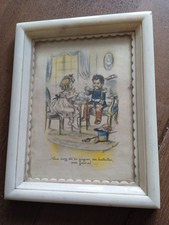 gravure germaine BOURET cadre